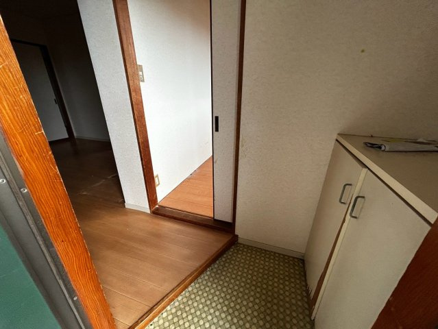 高橋ハイツ　C棟の玄関