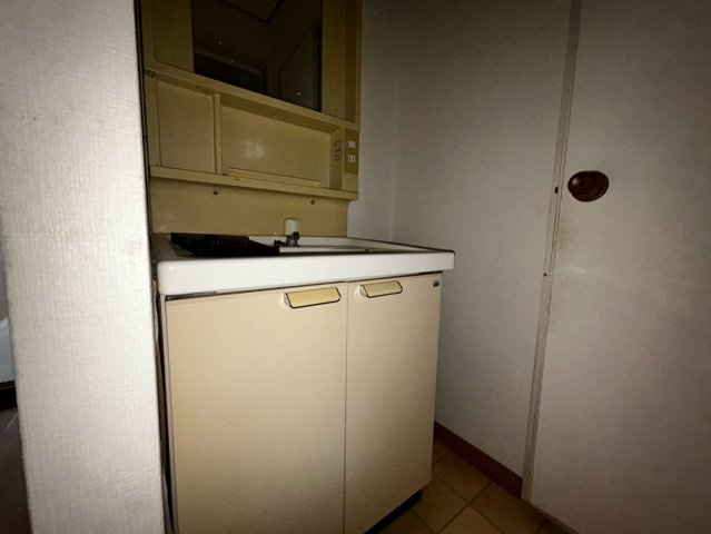 高橋ハイツ　C棟の洗面所
