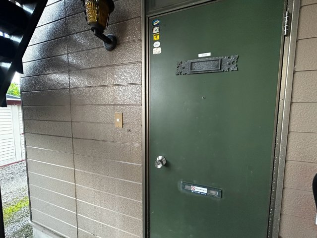 高橋ハイツ　C棟の玄関