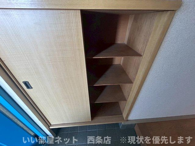 西条ロイヤルハイツの収納