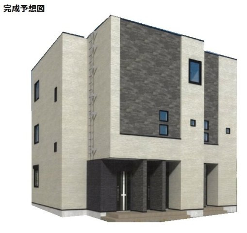 フェリスタ国立の外観|落ち着いた色合いの外観です