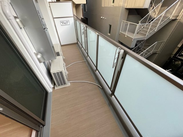 クラシェス深江のバルコニー