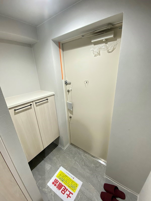 レジデンス三宮ラインの玄関