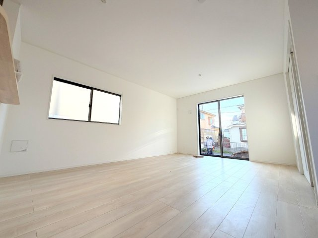 あきる野市牛沼全3棟　新築分譲の居間・リビング