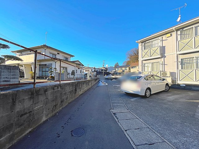 新築戸建・新築建売　平上荒川第4　第五小・第三中の前面道路含む現地写真