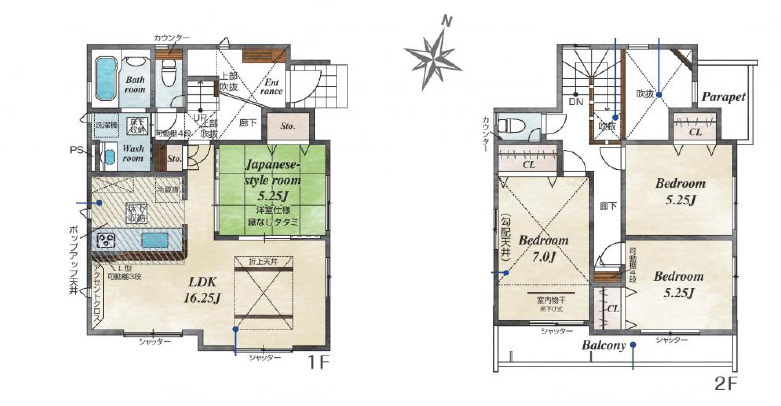 中郡二宮町二宮　新築戸建　全7棟4号棟