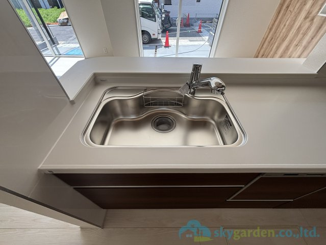 中郡二宮町二宮　新築戸建　全7棟4号棟のキッチン