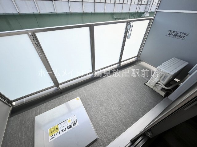 東大阪市川俣３丁目の賃貸マンションのバルコニー