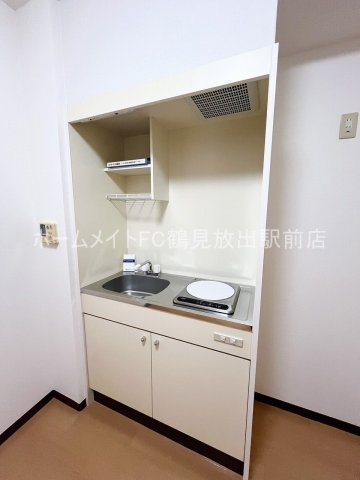 大阪市鶴見区放出東３丁目の賃貸マンションのキッチン