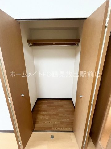 大阪市鶴見区放出東３丁目の賃貸マンションの収納