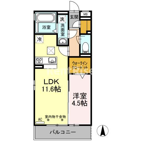 パステル一宮の間取り