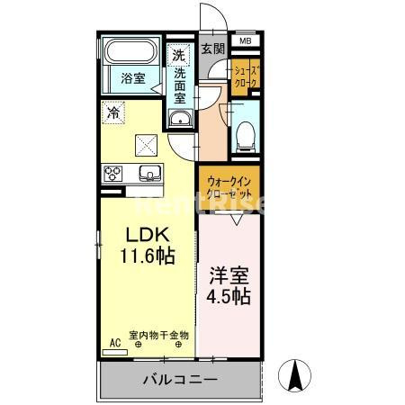 パステル一宮の間取り