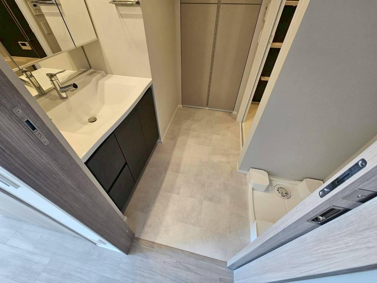 ミレーネ神戸住吉本町のバルコニー