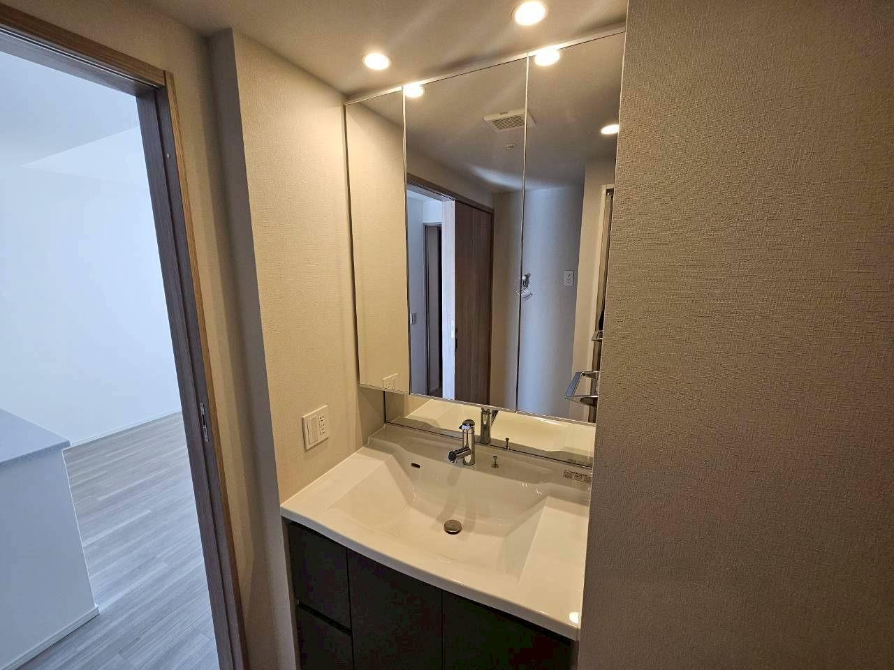 ミレーネ神戸住吉本町の洗面所