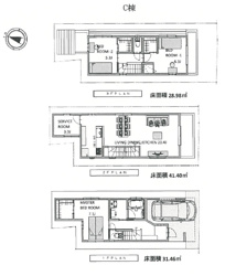 【土地図＋建物プラン例】 | 建物面積120.26平米、建物価格3170万円