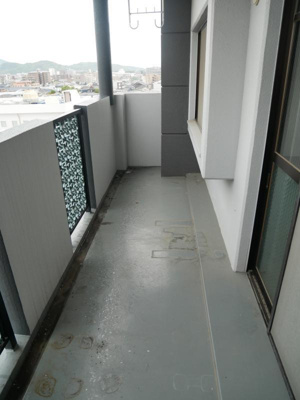 【バルコニー】 | グランデ姪の浜 | 別号室の写真になります。現況優先。