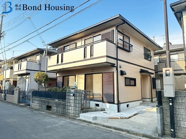 パナホーム施工・山陽「西二見駅」徒歩約10分　西二見　築31年の前面道路含む現地写真