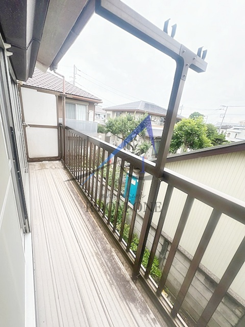 第二大津加荘のバルコニー|バルコニーです。