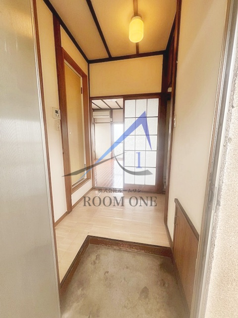 第二大津加荘の玄関|玄関です。