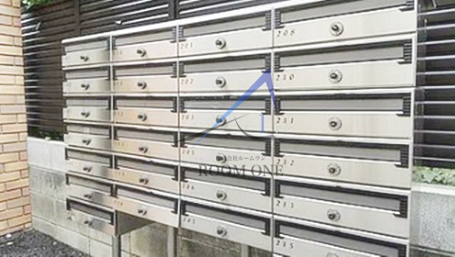 レジデンス高田馬場のその他共用部分|集合ポストです。