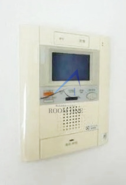 グリフィン横浜・反町公園弐番館のセキュリティ|モニター付きインターホンです。