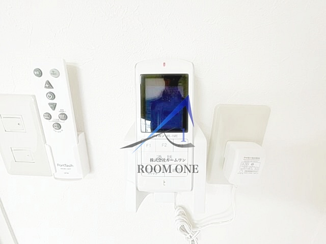 日吉第一ＱＳハイムのセキュリティ|モニター付きインターホンです。