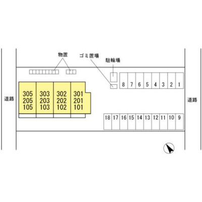 【区画図】 | グラン・トレスＪ