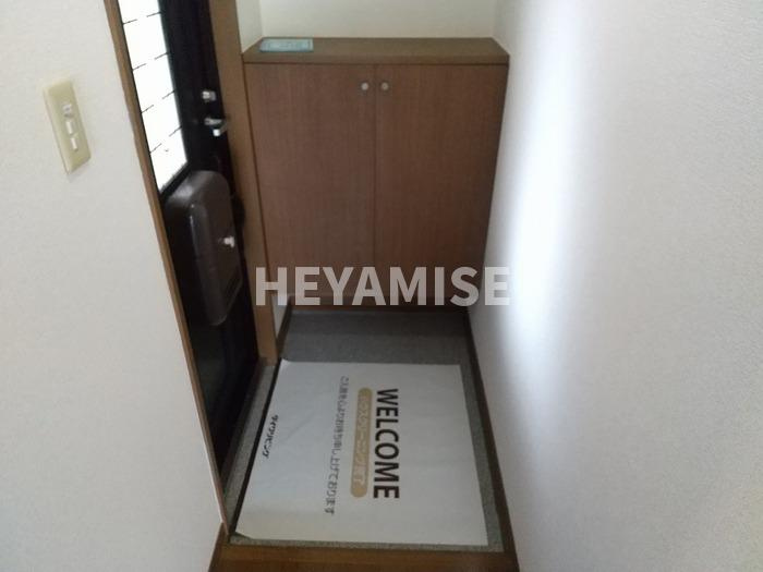 セジュールM C棟の玄関