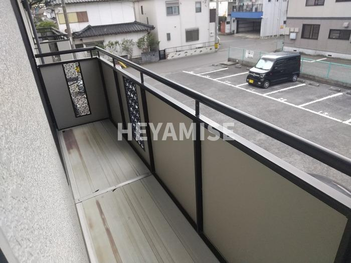 セジュールM C棟のバルコニー