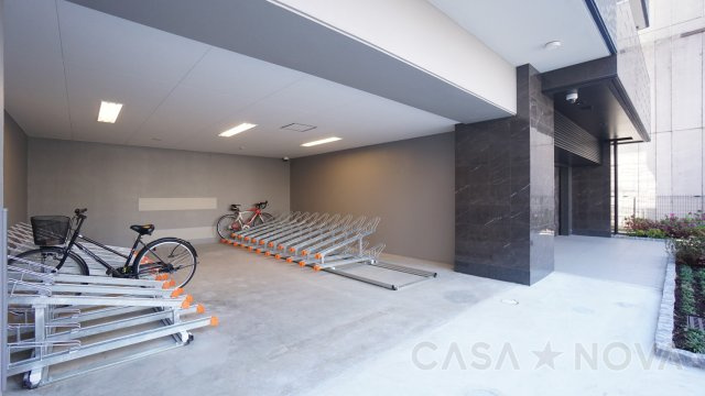 プレサンス今池駅前フェルディノのその他共用部分|駐輪場です