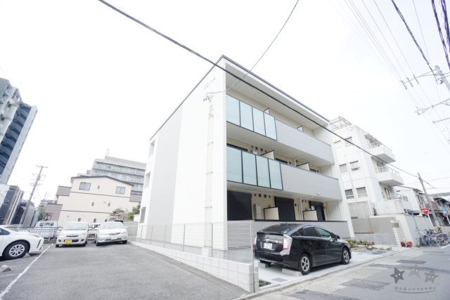 ブルースカイの外観パース|外観パースです