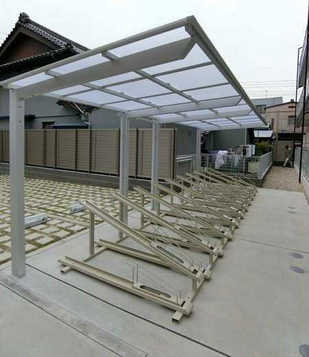 リブリ・平安通のその他共用部分|駐輪場も完備