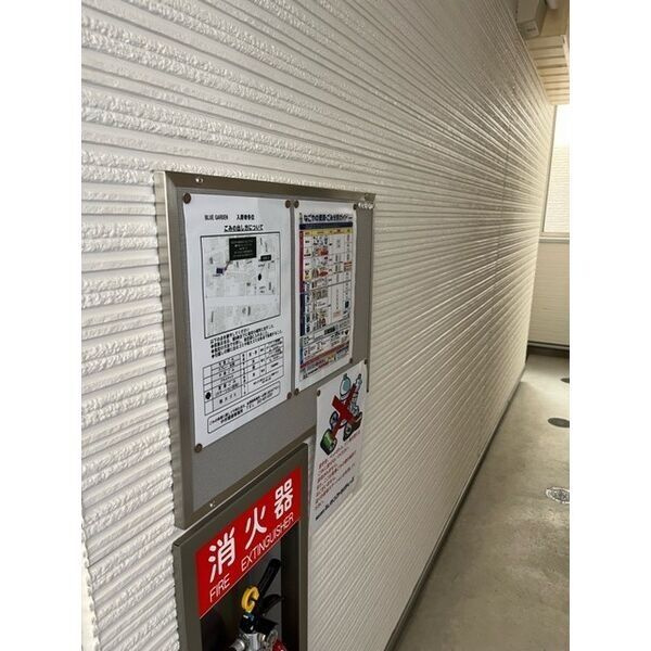 BLUE GARDENのロビー|ゆとりのあるロビーです