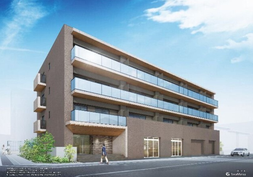 アーバントレジャーケヤキの外観パース