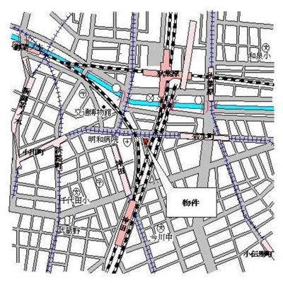 【地図】 | パークキューブ神田