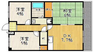 【間取り】 | ブライトンステージ