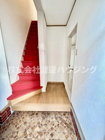 大今里南5丁目テラスハウスの玄関