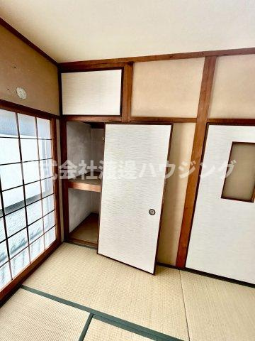 大今里南5丁目テラスハウスの収納
