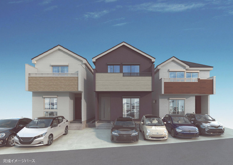 横浜市戸塚区汲沢7丁目 新築戸建て【仲介手数料無料】カースペース2台