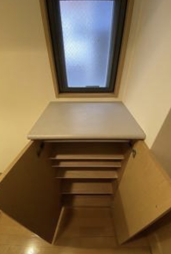 スカイコート銀座東の玄関|ゆったりとした玄関です