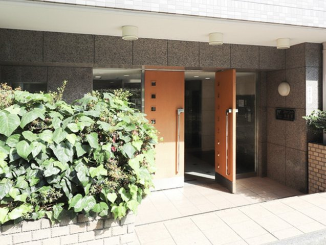 スカイコート銀座東のエントランス|清潔なエントランスです