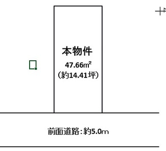 【土地図】 | 岡崎天王町　土地【建築条件なし・更地】