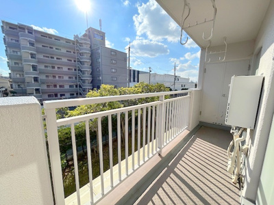 【バルコニー】 | 枚方三矢第一次住宅壱号棟