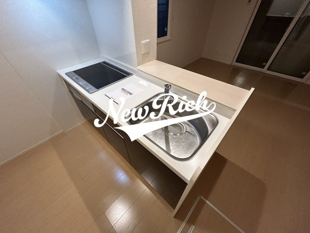 高崎市飯塚町のアパートのキッチン