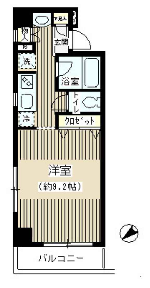 ブレコンプラザ銀座の間取り