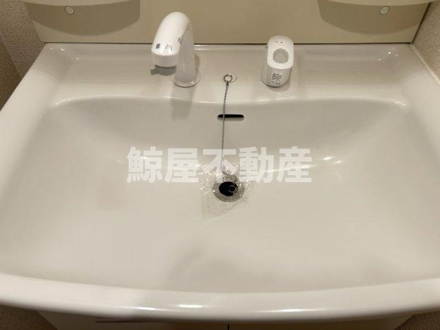 セリーズ門前仲町の洗面所|ゆったりとスペースのある洗面所
