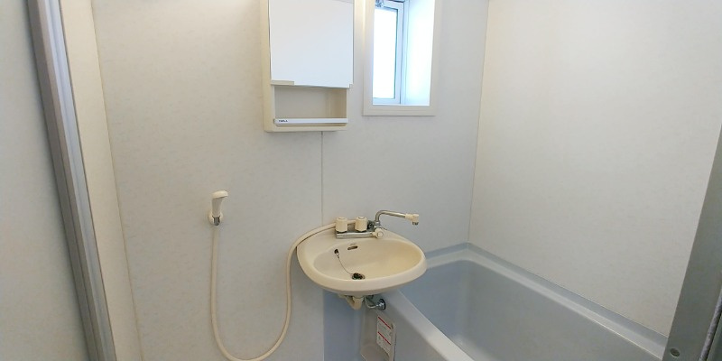 大田区田園調布１丁目のアパートの浴室