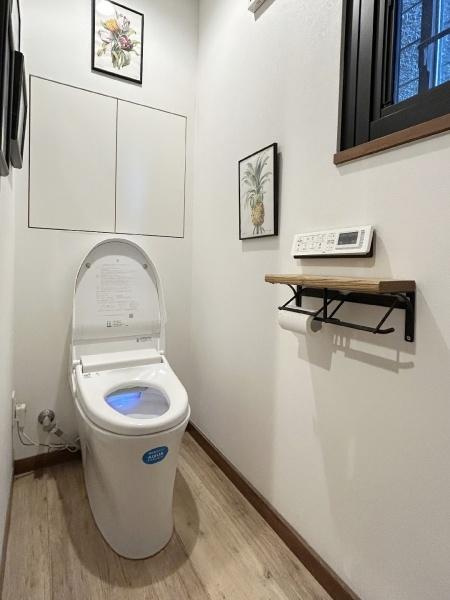 多摩川河川敷沿い　世田谷区鎌田2丁目売地のその他|現況建物
トイレ