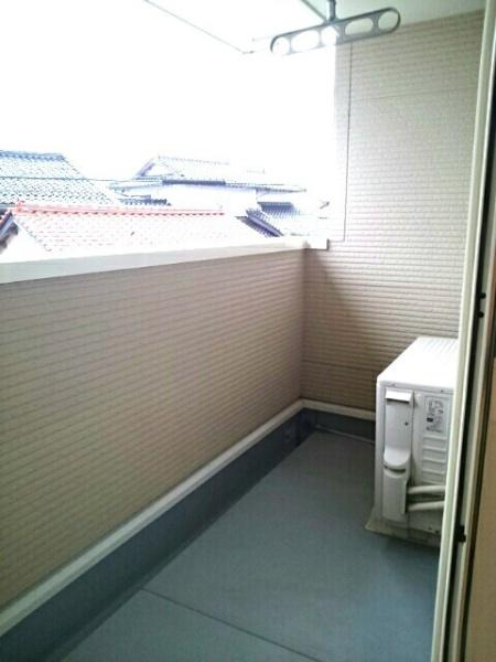 ニュアージュ　１のバルコニー