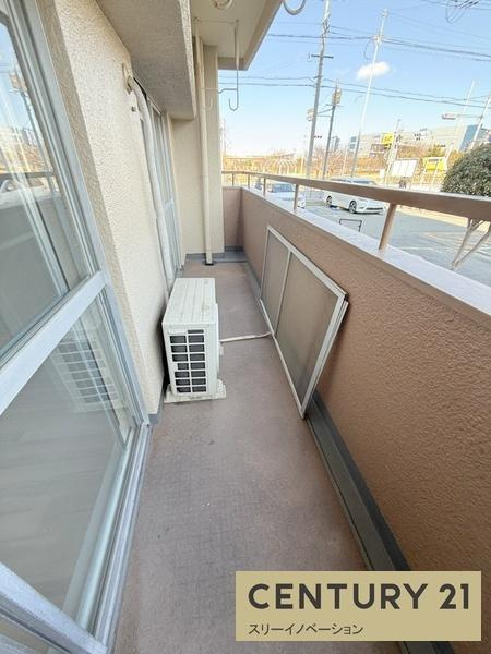 此花厚生年金住宅D棟のバルコニー